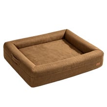 Loid Orthopedic Fleece Calming Dog Bed